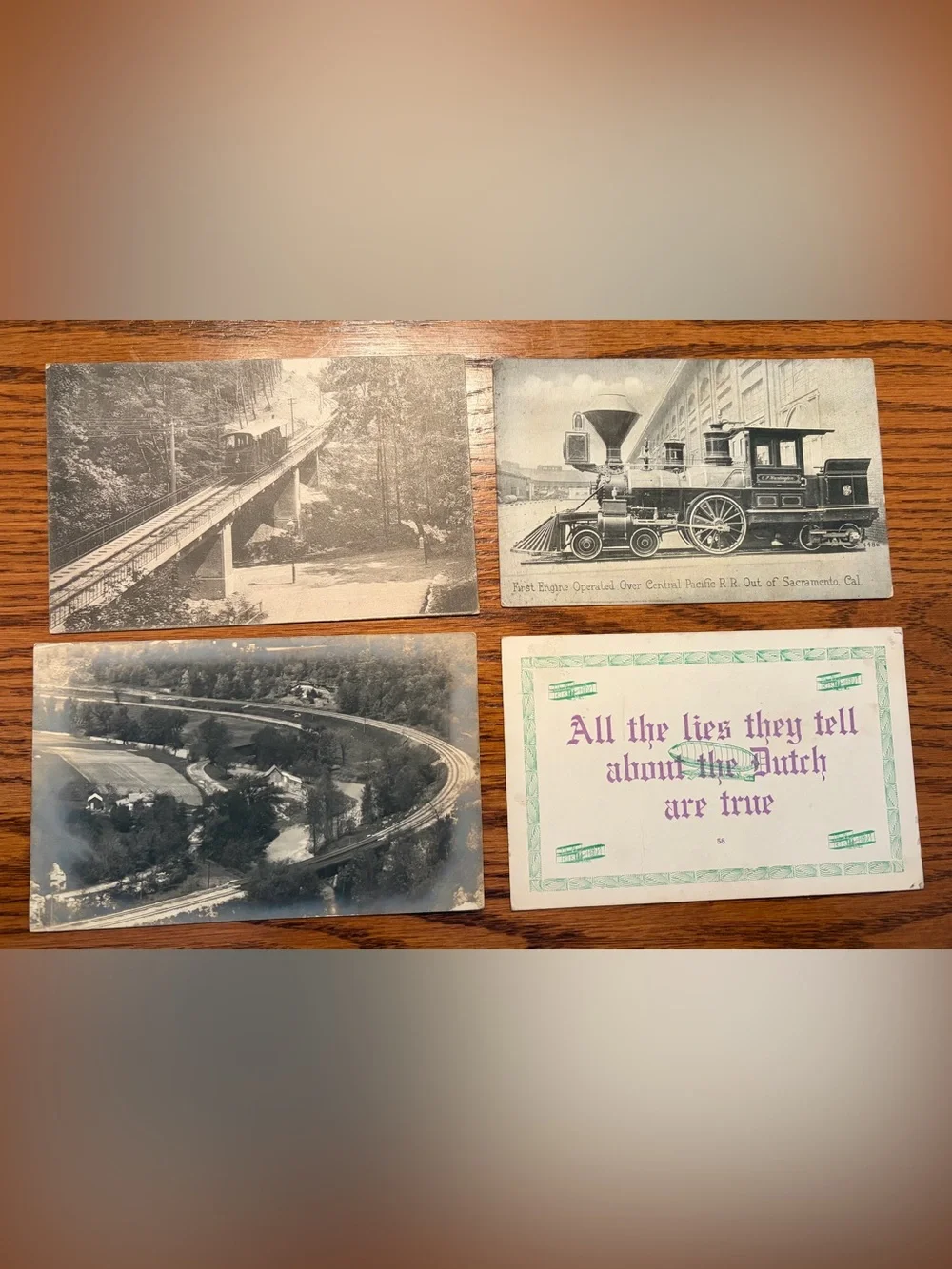 Vintage Railroad and miscellaneous post cards